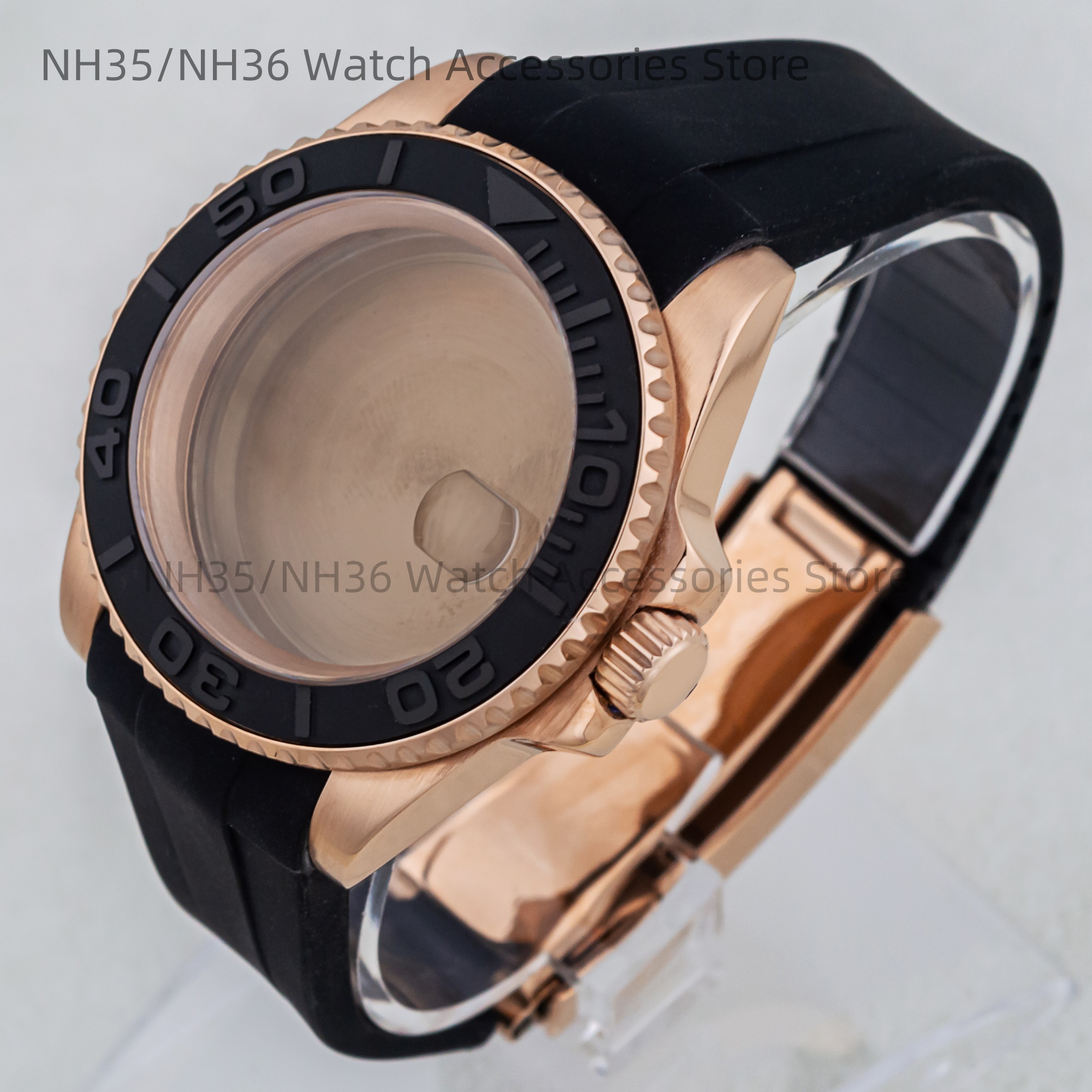 Reel Case - 40mm Rose Gold Watch Case Ceramic