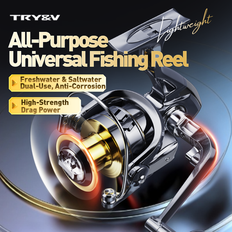 TRY&V CW Full Metal Casting Lu - Surf Reel avis et prix