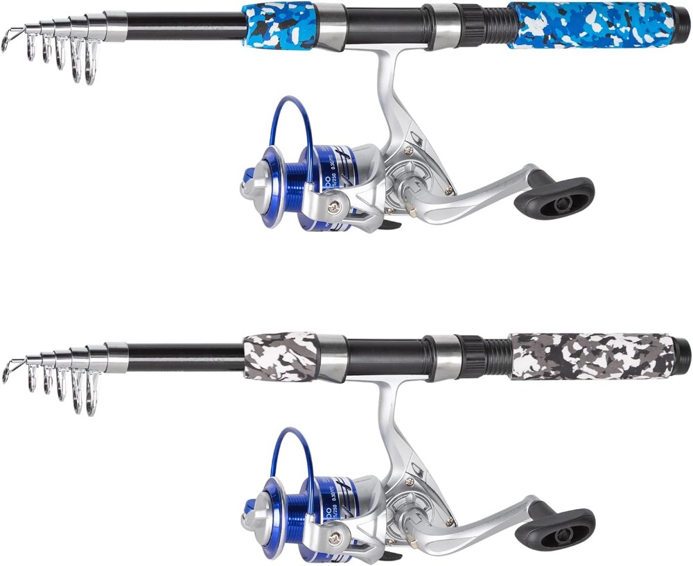 6.9ft Telescopic Fishing Rod a - Reel Bag avis et prix