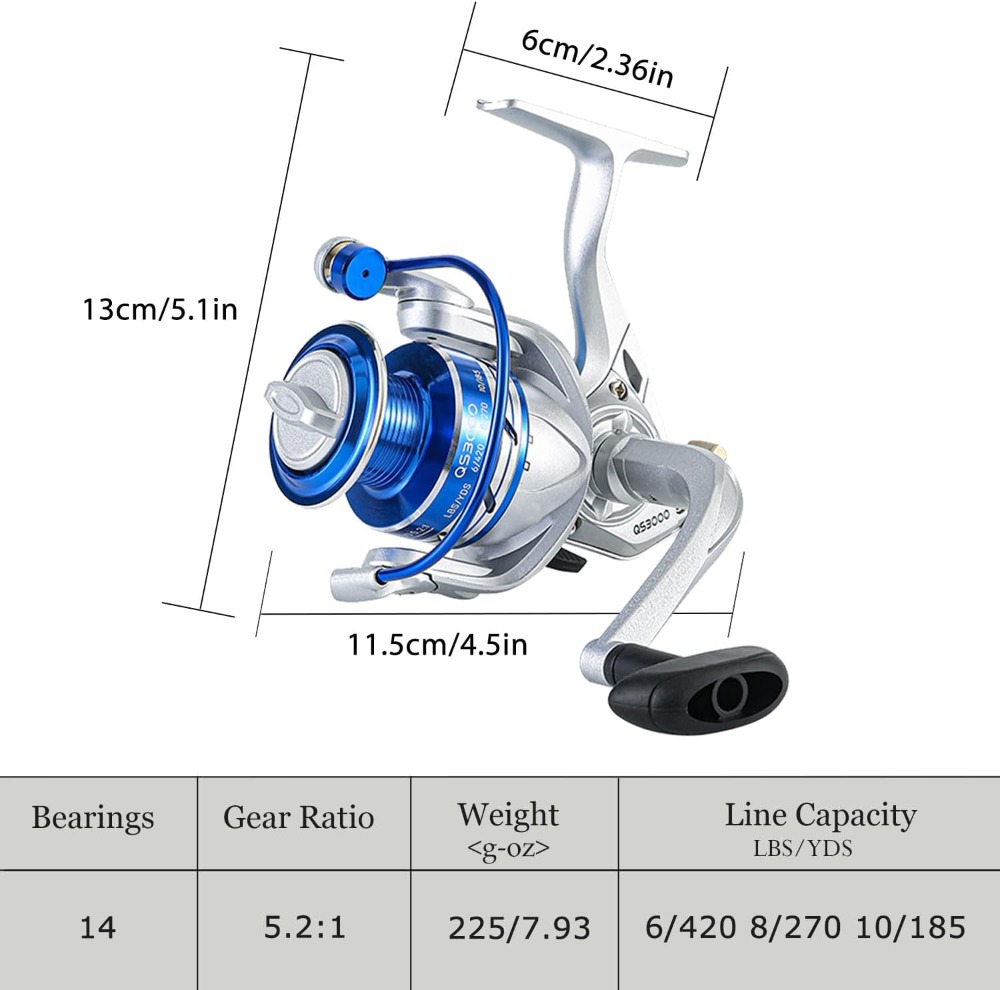 6.9ft Telescopic Fishing Rod a - Reel Bag avis et prix