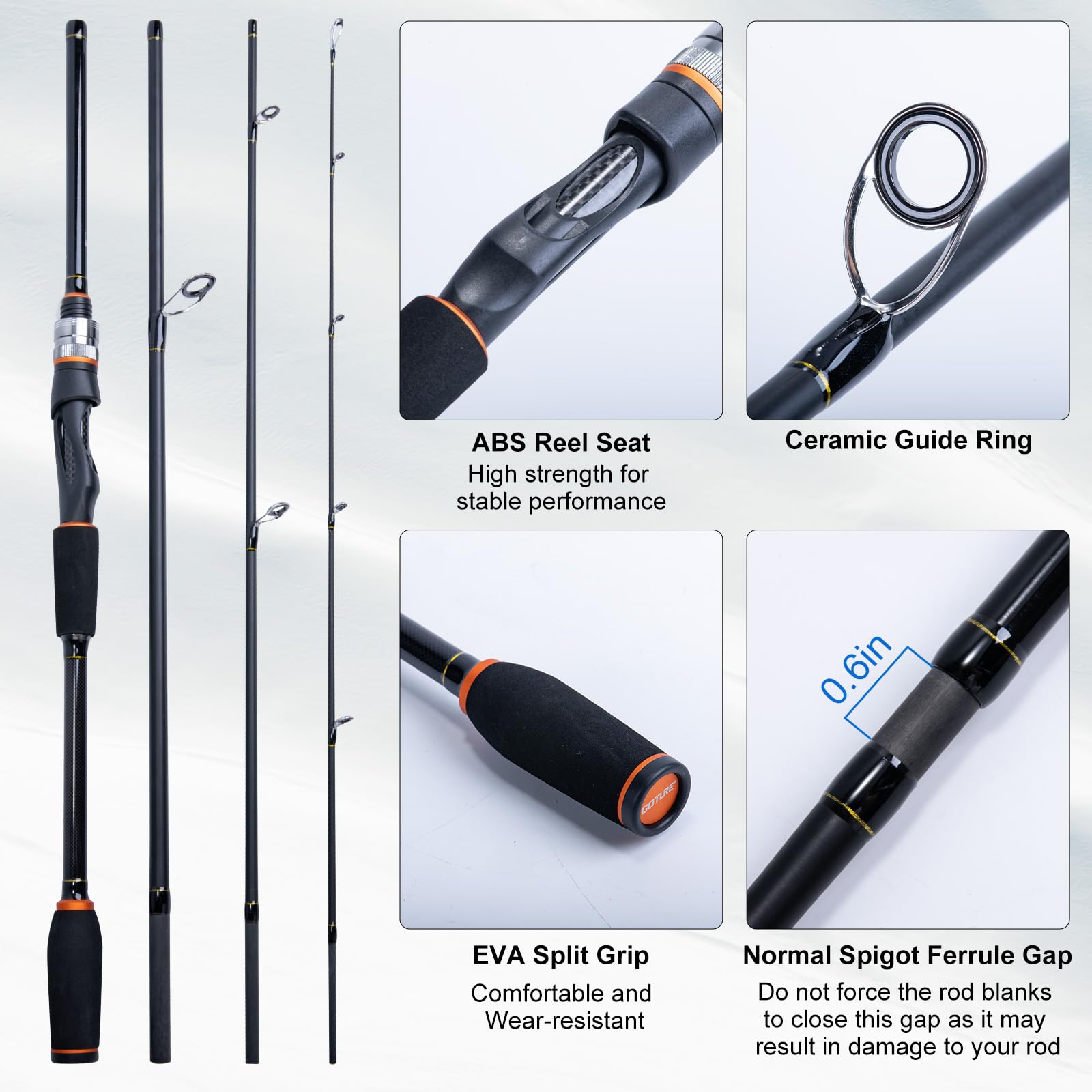 Goture Portable Spinning Fishi - Reel Bag avis et prix