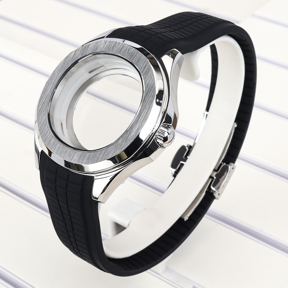 42mm Silver NH35 Watch Case Po - Reel Case avis et prix