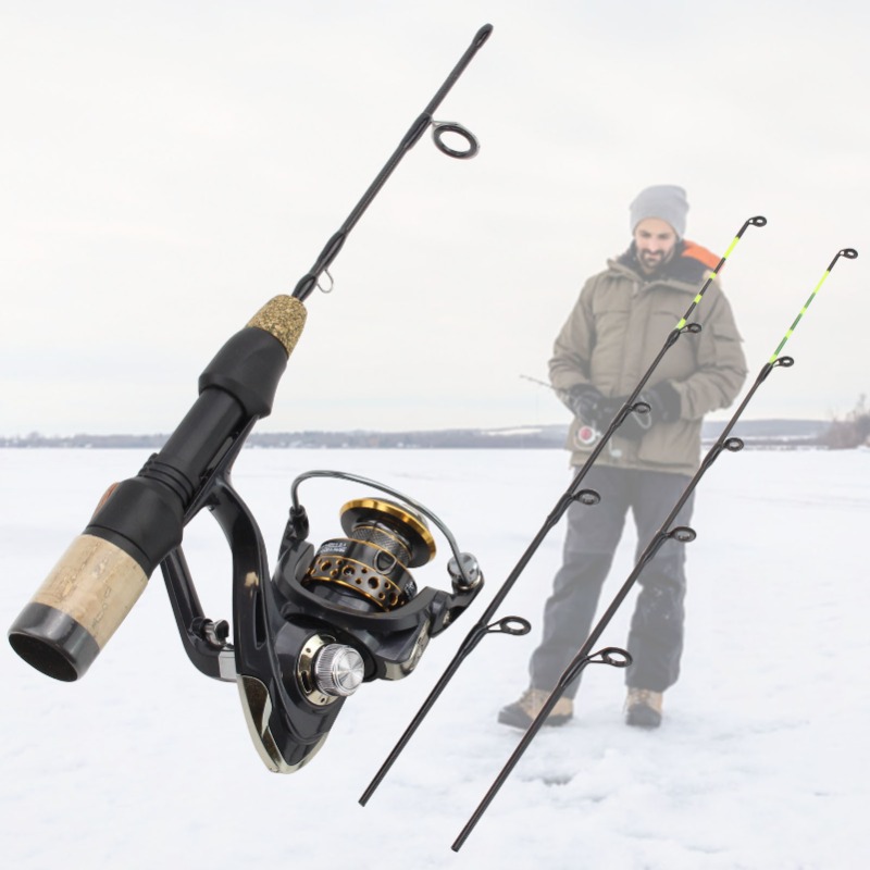 60cm 2 Tips Rod Reel Combos Wi - Ice Fishing Reel avis et prix