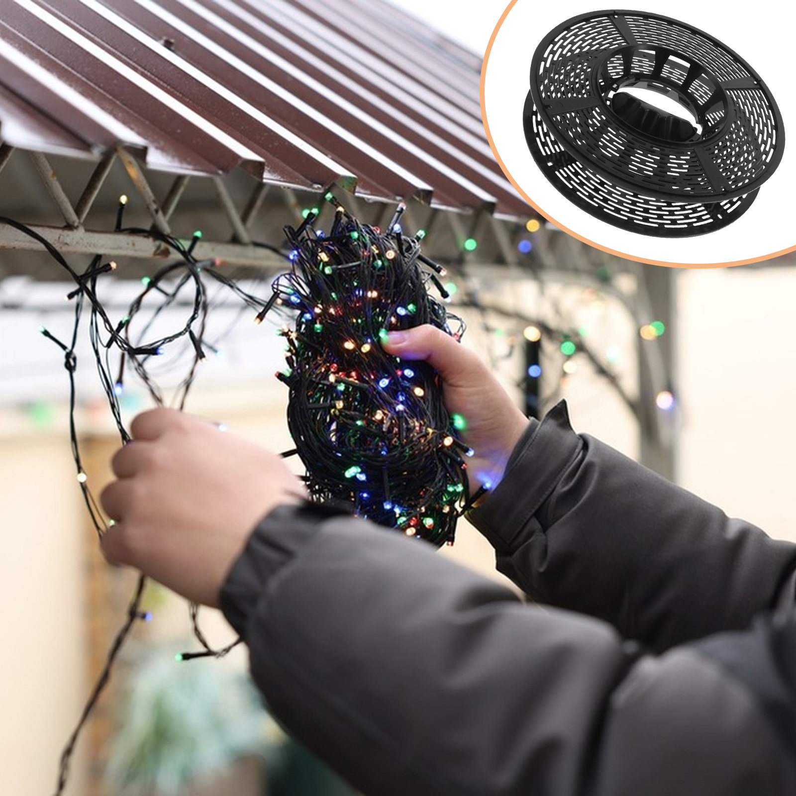 Christmas Light Storage Cord R - Reel Handle avis et prix