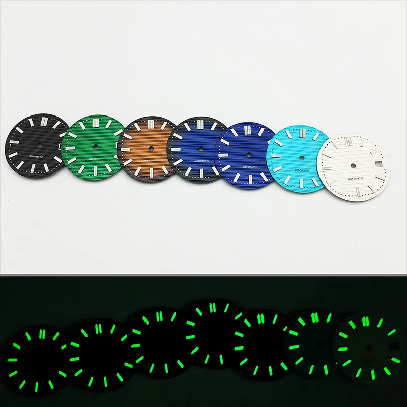 29.8mm NH35 Watch Dial Green L - Reel Case avis et prix