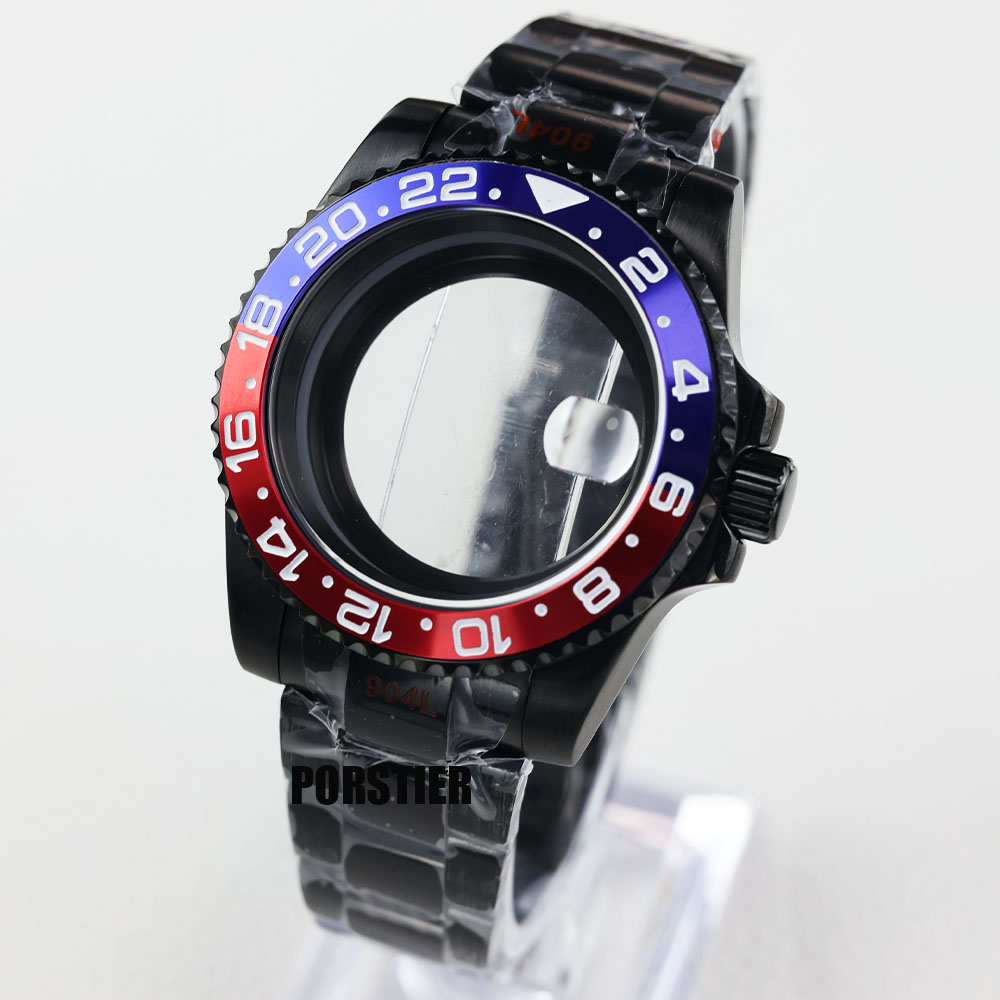40mm Black pvd watch case sapp - Reel Case avis et prix