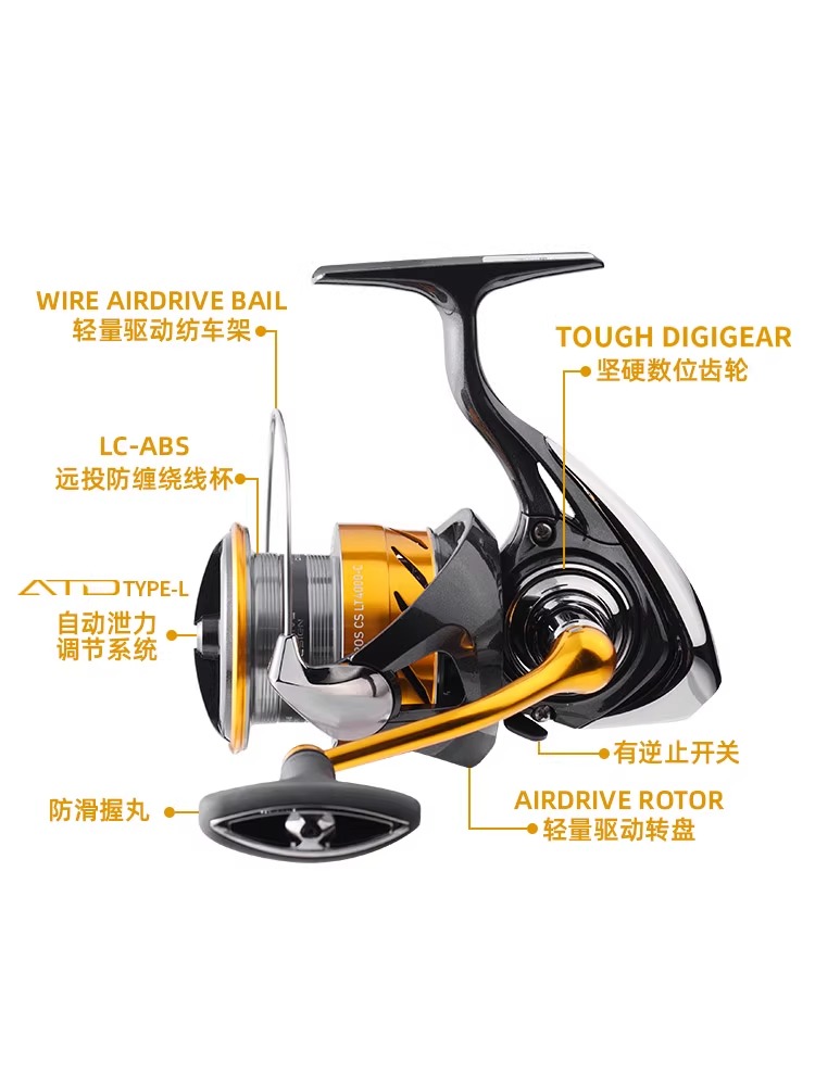 24 DAIWA REVROS CS LT Spinning - Ice Fishing Reel avis et prix