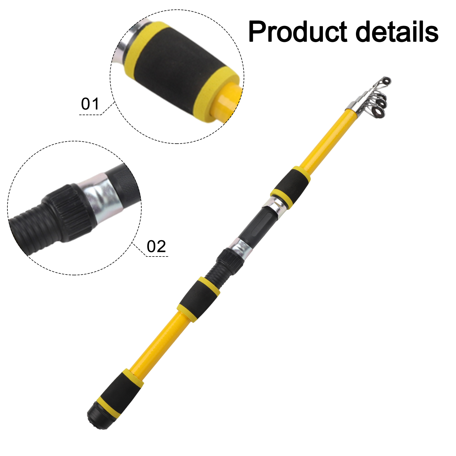 1pc Telescopic Fishing Rod Ree - Surf Reel avis et prix