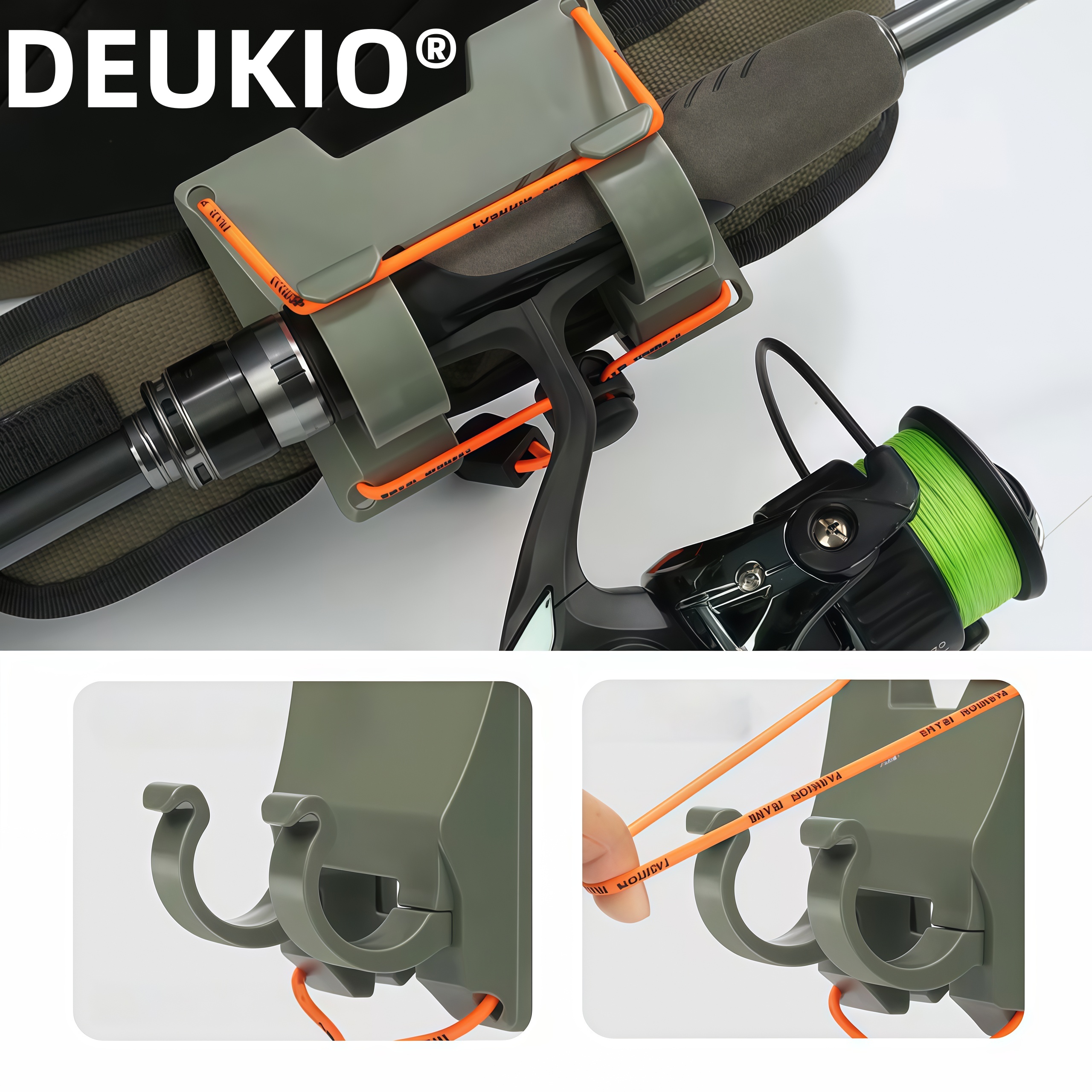 DEUKIO Outdoor Belt Clip Rod H - Spinning Reel avis et prix