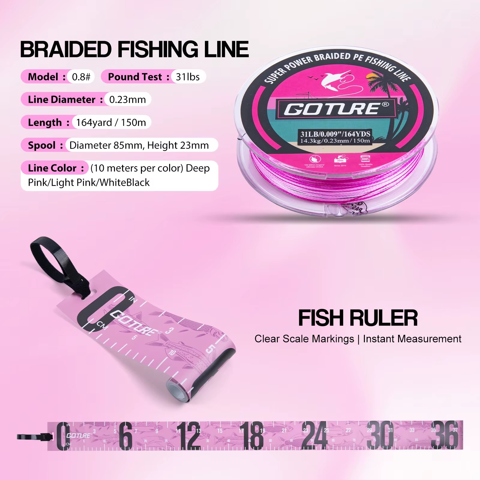 Goture All-in-One Fishing Comb - Reel Bag avis et prix