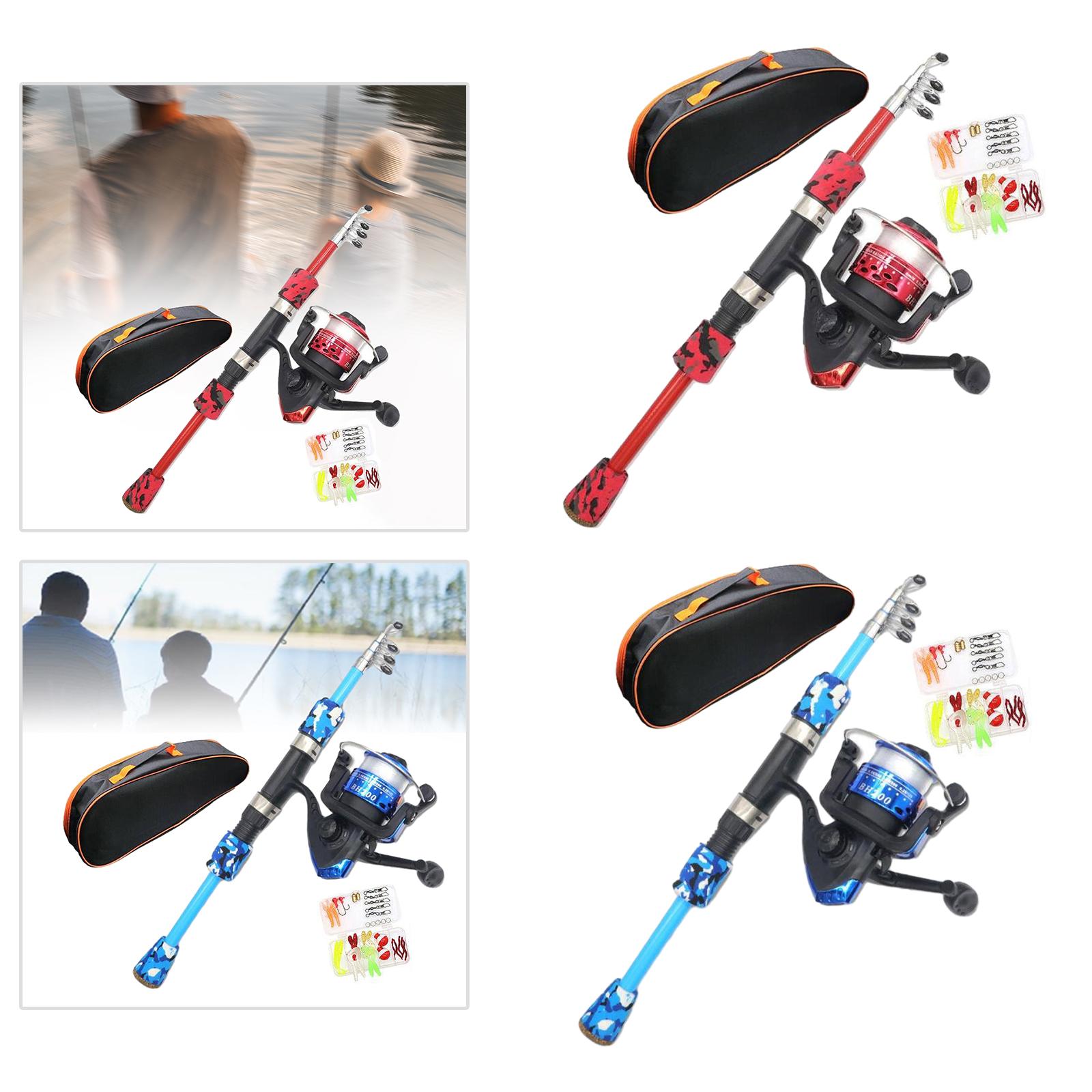 Kids Fishing Rod Set EVA Handl - Reel Bag avis et prix