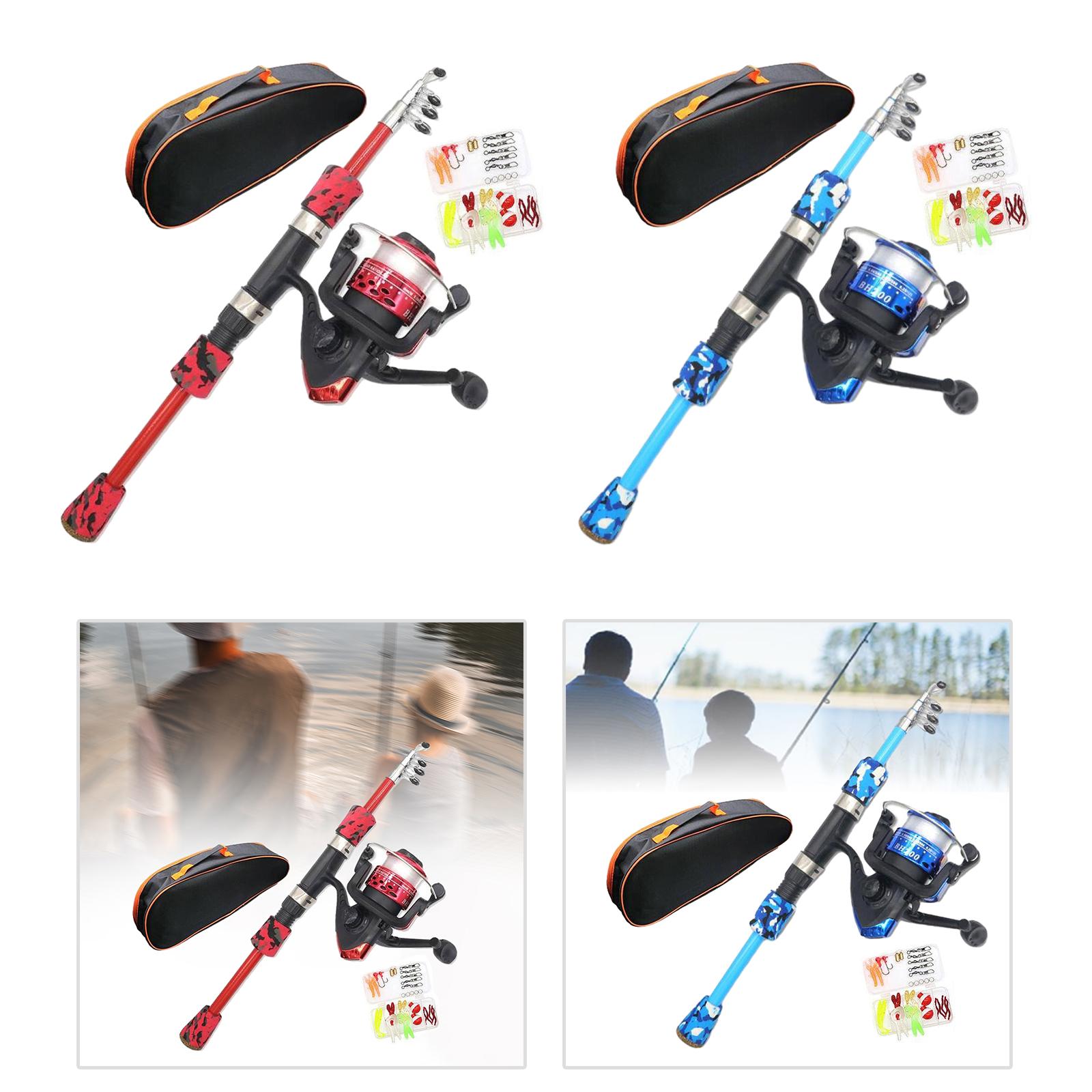 Kids Fishing Rod Set EVA Handl - Reel Bag avis et prix