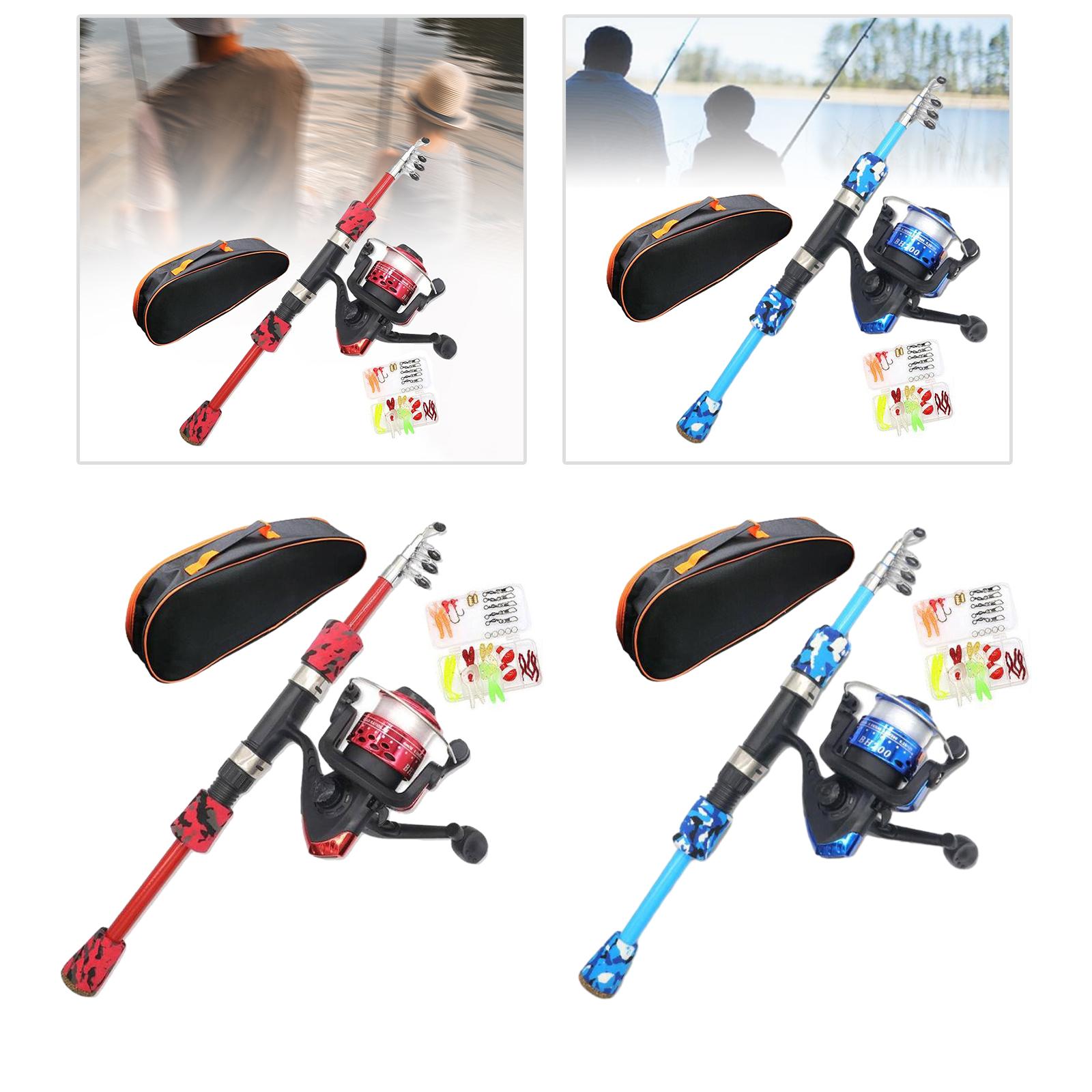 Kids Fishing Rod Set EVA Handl - Reel Bag avis et prix