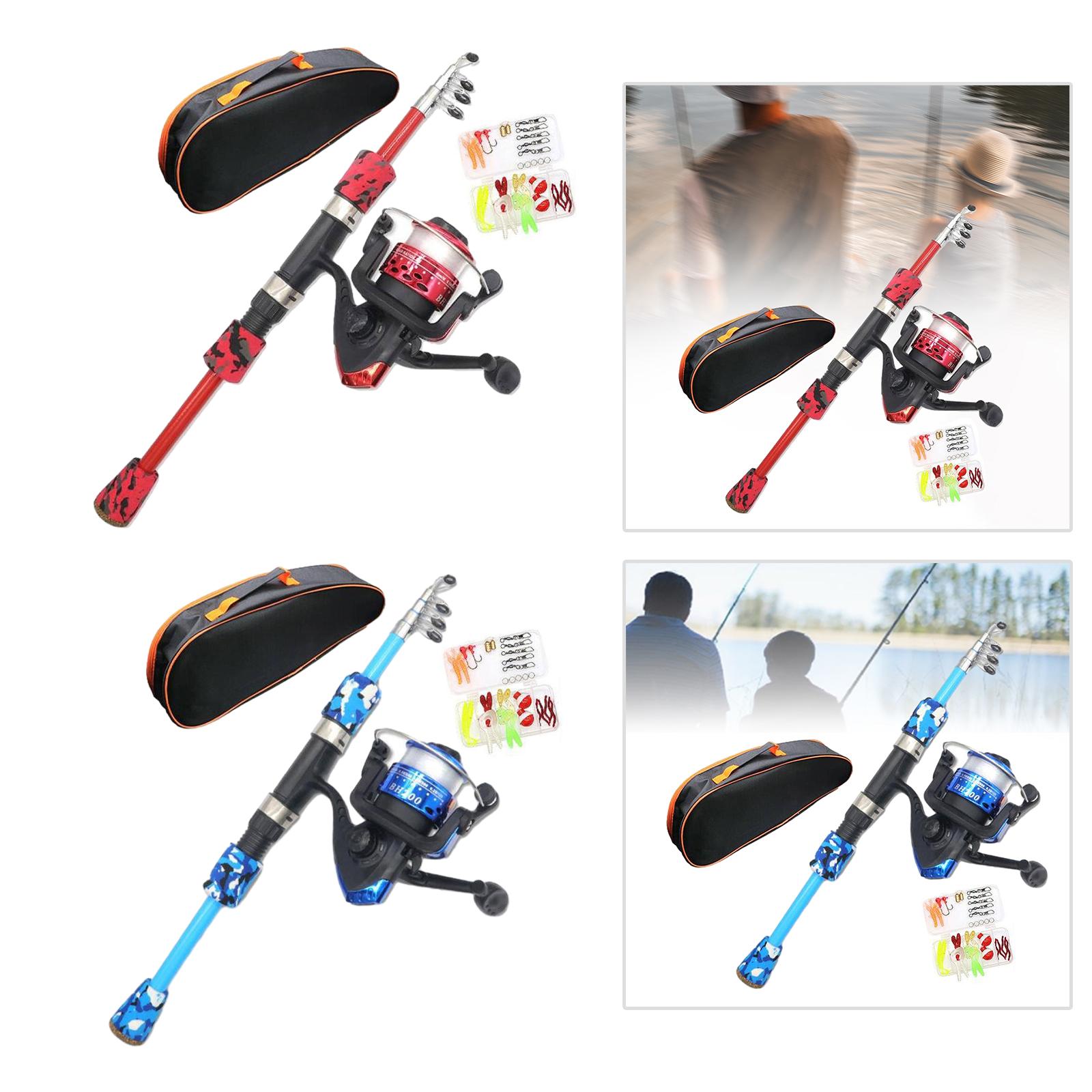 Kids Fishing Rod Set EVA Handl - Reel Bag avis et prix