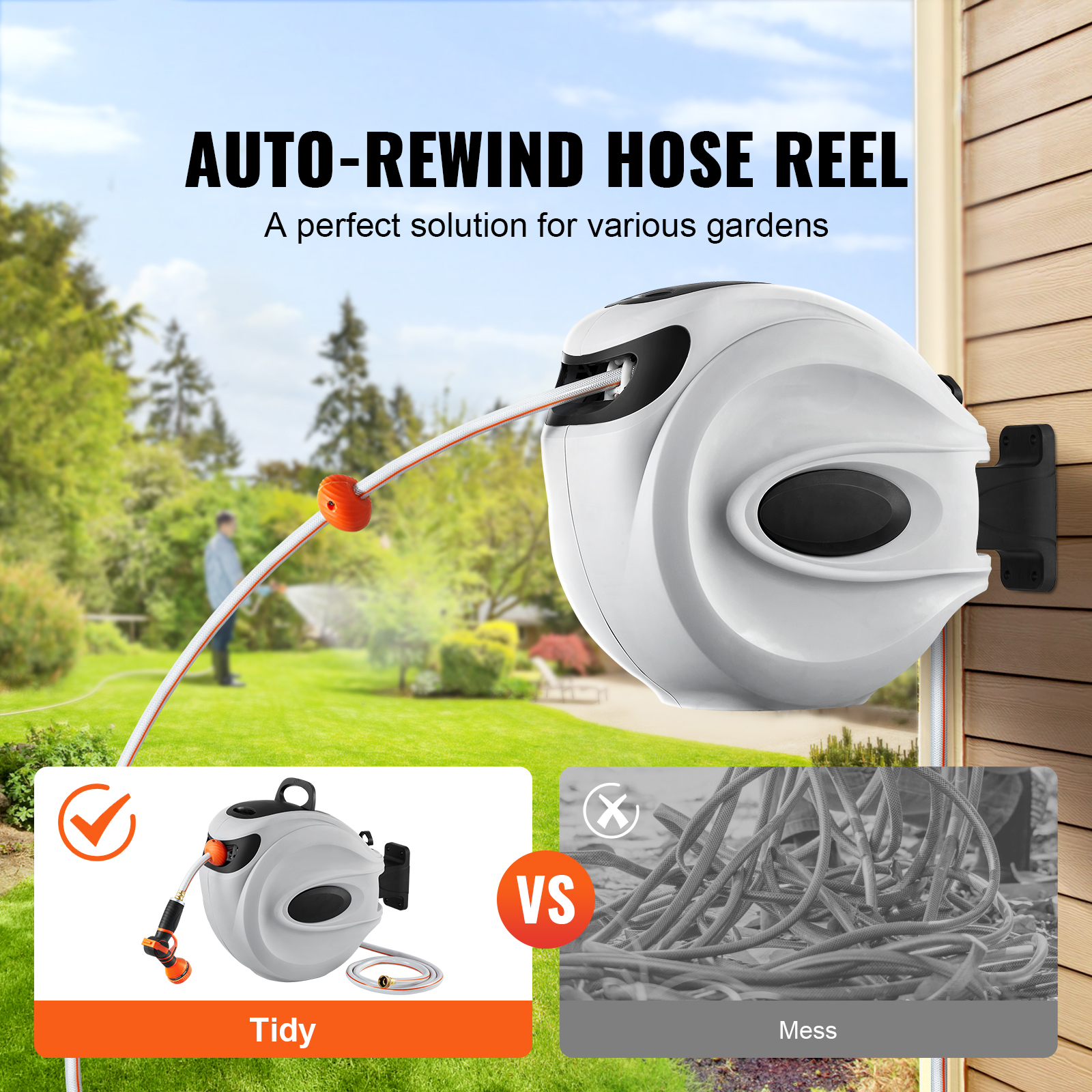 SucceBuy Retractable Hose Reel - Electric Reel avis et prix