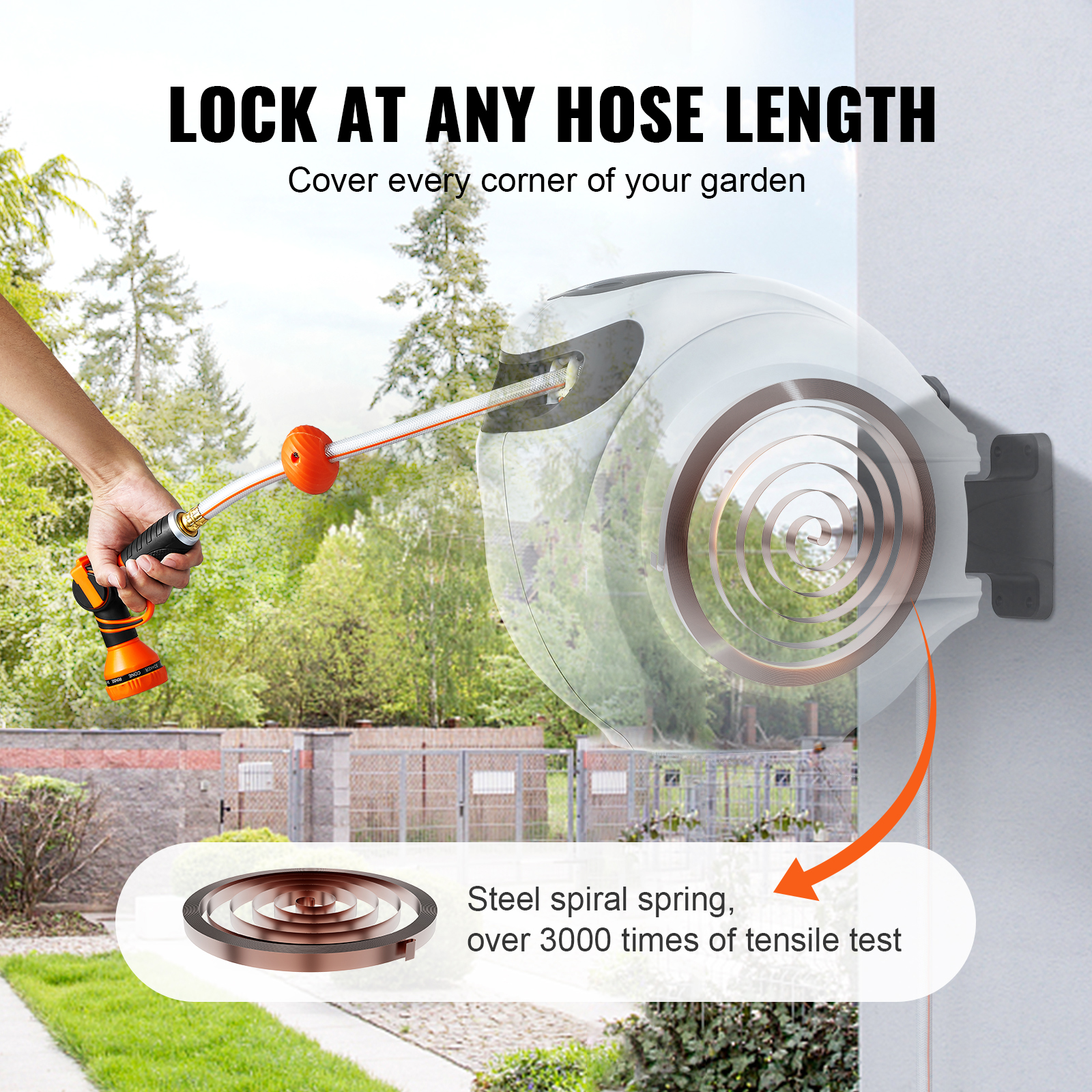 SucceBuy Retractable Hose Reel - Electric Reel avis et prix