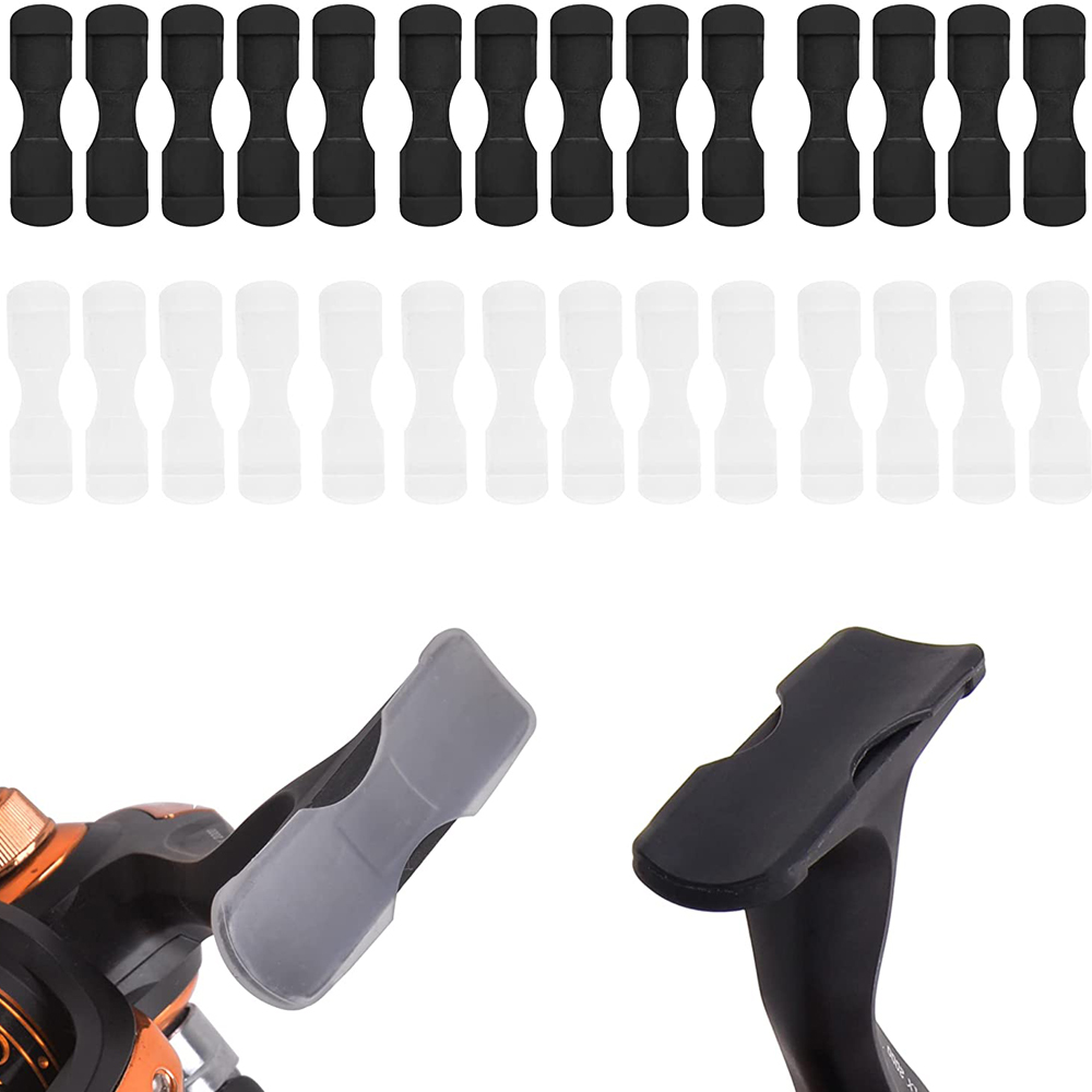 40/100Pcs Rubber Fishing reel  - Trolling Reel avis et prix