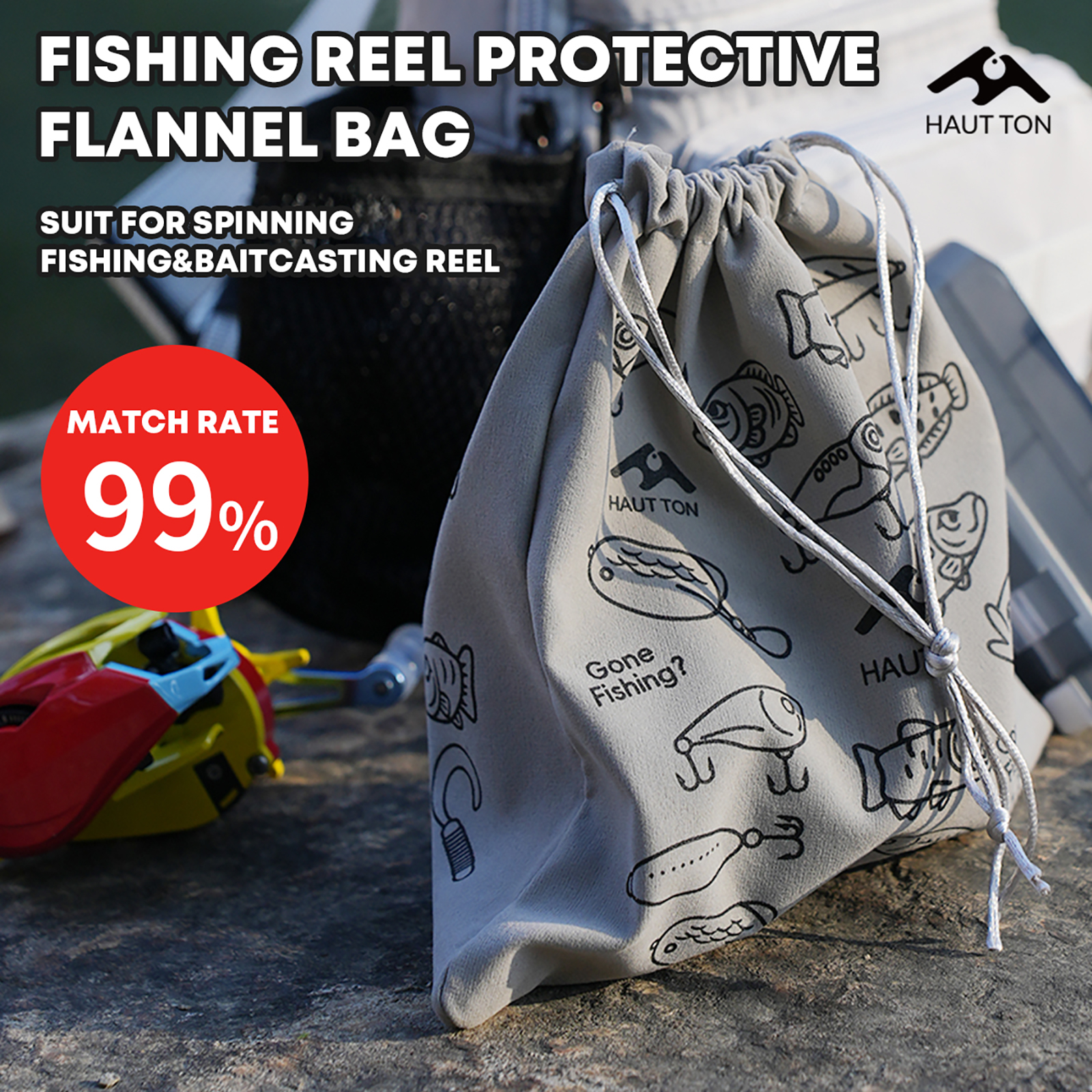 HAUT TON Fishing Reel Protecti - Spincast Reel avis et prix