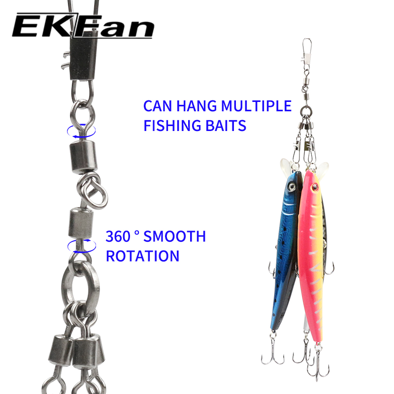 EKFan 5pcs Eight-shaped Ring C - Conventional Reel avis et prix