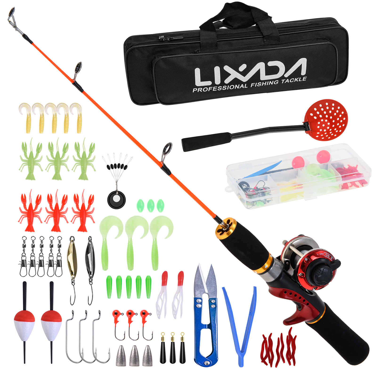 NEW Lixada Ice Fishing Rod Ree - Ice Fishing Reel avis et prix