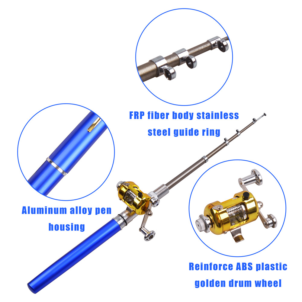 Mini ice fishing rod Combo wit - Ice Fishing Reel avis et prix