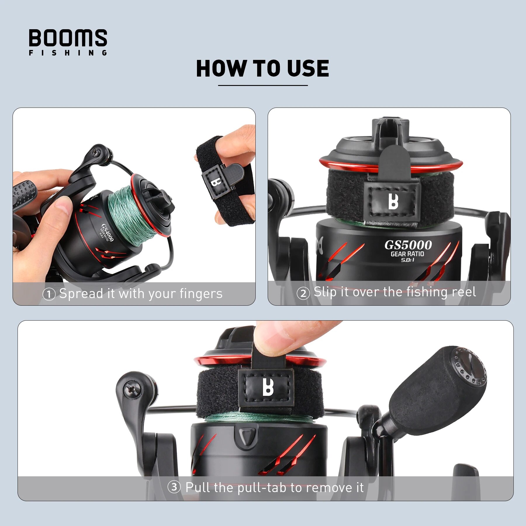 Booms Fishing SB1 4Pcs Spinnin - Spinning Reel avis et prix